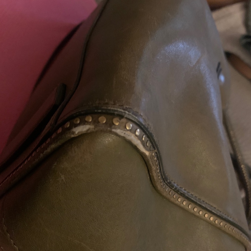 Givenchy Olive Green Antigona Satchel - Picture 6 of 11